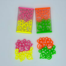 Load image into Gallery viewer, Knobotron - Tactile UV Reactive Knob Rings