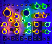 Load image into Gallery viewer, Knobotron - Tactile UV Reactive Knob Rings